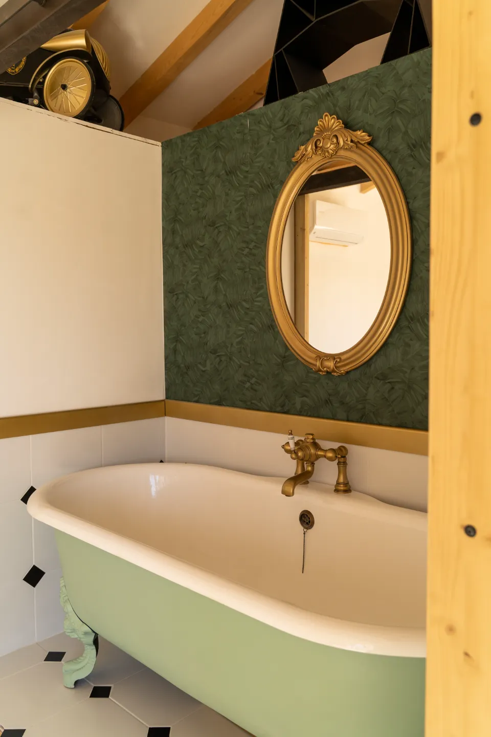 Baignoire de la chambre Ôpaline