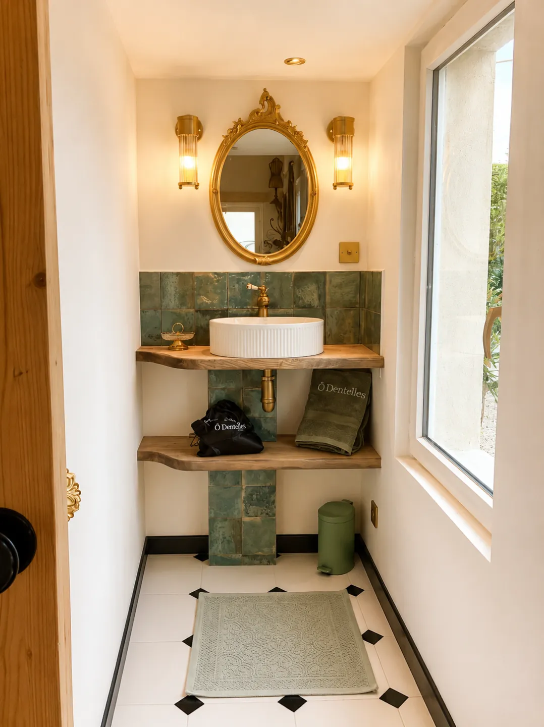 Salle d'eau de la chambre Ôpaline